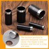 Veroave 5 Sizes Leather Hole Punch, Hollow Punch Cutter Tool