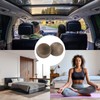uxcell 2Pcs Wood Essential Oil Diffuser, Black Walnut Wobble Car