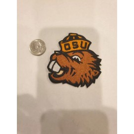 Unbranded OSU Oregon State Beavers  iron on embroidered patch 3"x 3”