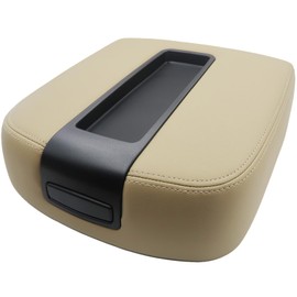 Lezhey Center Console Lid Armrest Cover Replacement for 2007-2014 Chevy Silverado/Tahoe/Suburban/Avalanche/GMC Sierra/Yukon/Yukon XL Accessories, Replaces 15217111, 15941534, 19328718, Beige