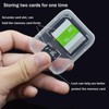 Ryaupy 10 x Transparent Memory Card Cases Storage Box –