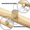 36 inch Linear Shower Drain with Removable Square Hole Panel