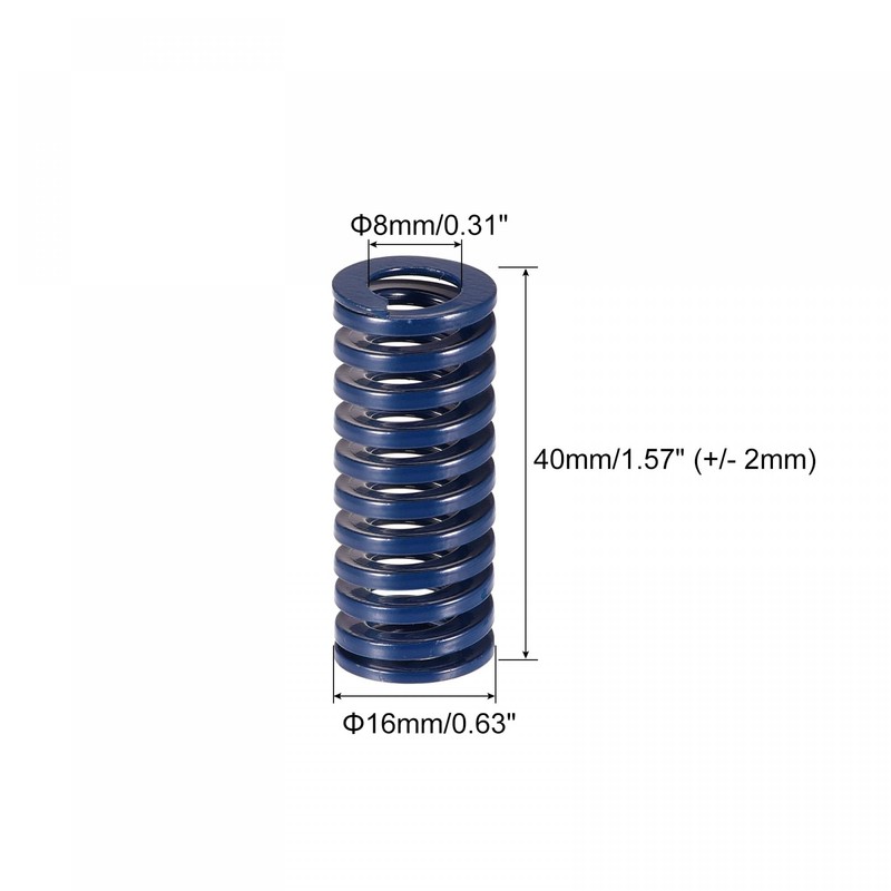 sourcing map Tool Spring Compression Springs 16 mm Outer Diameter