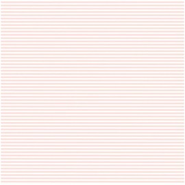 Caspari Oxford Stripe Gift Wrapping Paper in Petal Pink - 30" x 8' Roll, 2 Rolls