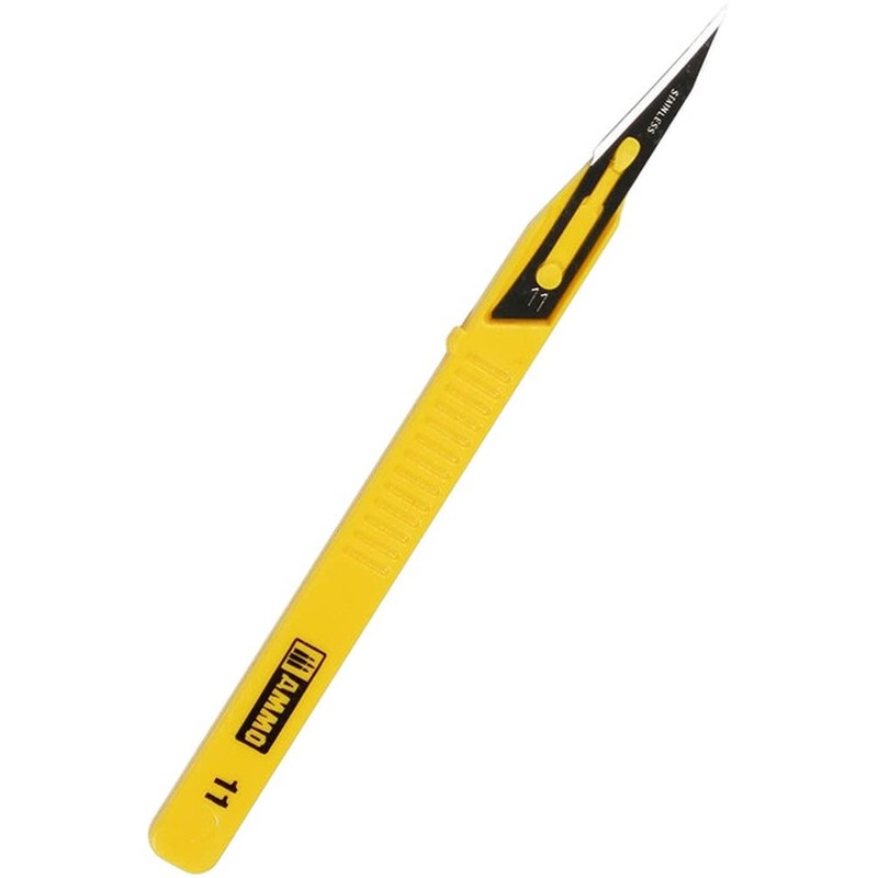 Amo AMO-8691 Mini Blade Set, Straight/Curve/Ripper, 1 Each, Model Tool