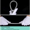 HOMEIDEAS 60 inches Shower Hose, 5 feet Long 304 Stainless