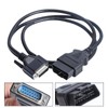 ZORKNOPT 5 Ft OBD2 Male to DB15 Male Main Cable,