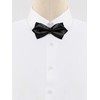 [Allegra K] Men's Solid Pre-tied Bow Tie Weeding Party Bow