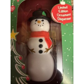 Pez Limited Edition Snowman Ornament Candy Dispenser w/Candy New