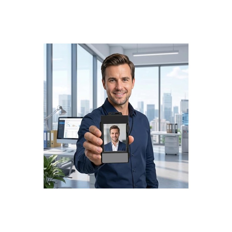 RSA SecurID Token Holder and ID Badge Holder, Noiseless Stealth