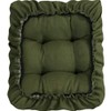 TINTON LIFE Padded Rectangle Bar Stool Cover Cushion with Elastic