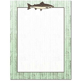 Trophy Trout Letterhead Laser & Inkjet Printer Paper (25 Pack)