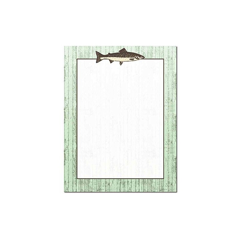 Trophy Trout Letterhead Laser & Inkjet Printer Paper (25 Pack)