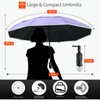 Trenovo Reverse Folding Umbrella Multi-Section Telescopic Anti-rebound Design, with Reflective