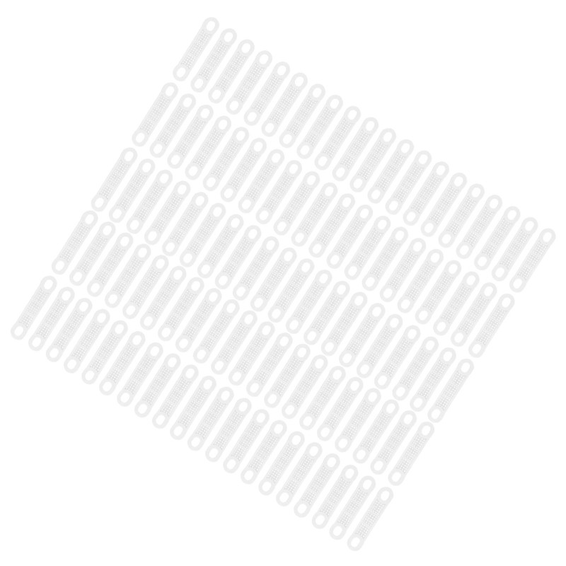 100pcs Clear Non Slip Silicone Clothes Hanger Grips Increased Friction