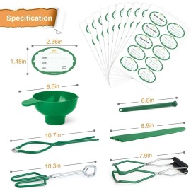 Aieve Canning Supplies Canning Kit 6 Piece Set