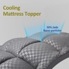 TopTopper Mattress Topper Twin XL, Cooling Mattress Pad Cover for