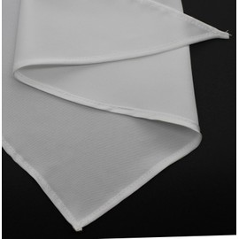 EechicSpace Sublimation Dog Bandana White Chiffon Dog Scarf for Small Medium Large Dogs