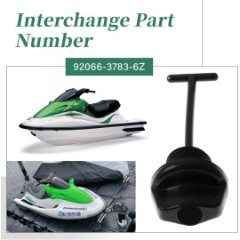 AUTOPROSUPPLY123 2PC Drain Plug Fit for Kawasaki Ultra 150 SX ZXI STS STX 12F 15F 92066-3783-6Z