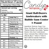 Candy Retailer Jawbreakers (Giant with Bubble Gum Center, 1 Lb)