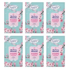 Dresdner Essenz My Cherry Moments Care Bath 6 x 60 g Vegan Bath Additive Pack of 6
