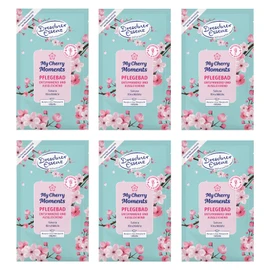 Dresdner Essenz My Cherry Moments Care Bath 6 x 60 g Vegan Bath Additive Pack of 6
