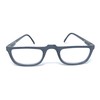 The Felix Rectangle Half Frame Reading Glasses, Unisex Half Rim