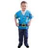 Aeromax Kids Police Bundle 1 of Each Shirt, Hat, Helmet,