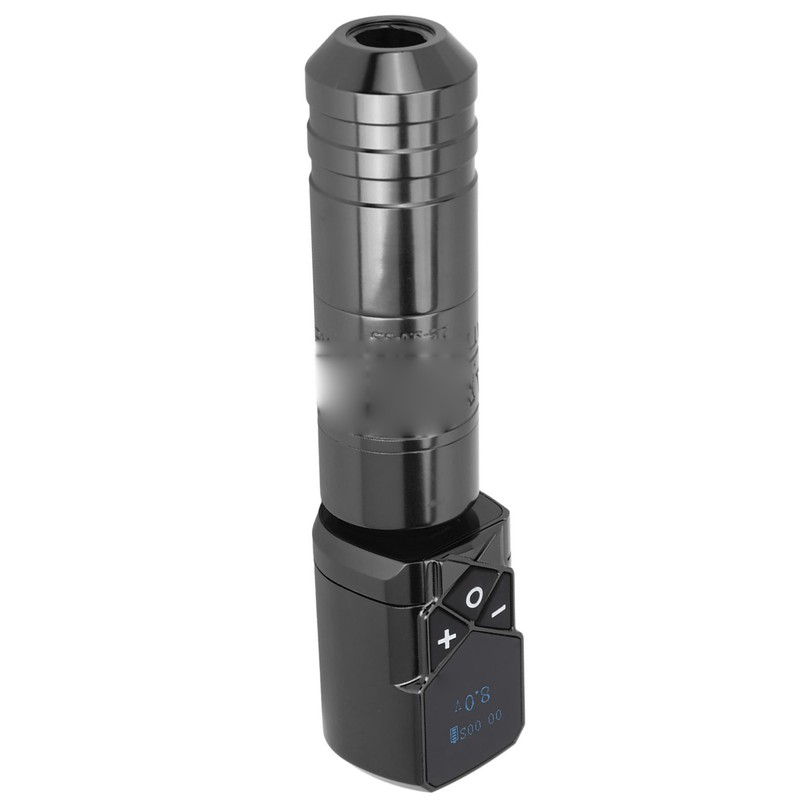 Rotary Tattoo Pen Machine Kit 1.1in Tattoo Short Pen 2400mAh
