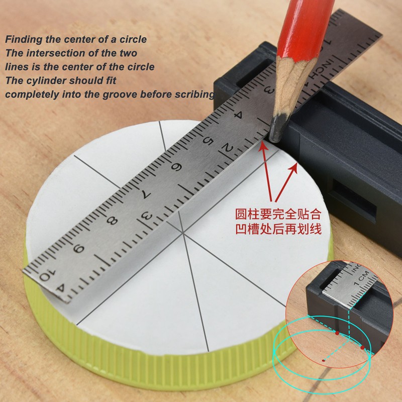 7 Inch Rafter Square with Level High Accuracy Aluminum Alloy