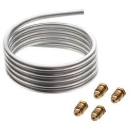 1/4" x 60" Roll of Aluminum Pilot Gas Tubing