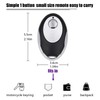 315MHz Purple Learn Button Garage Door Remote Control Keychain Compatible