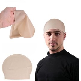 Unisex Bald Cap/Fancy Dress Cosplay Hat/Chauve cap/Head Funny Wig Cap Costume Accessory for Theme Party