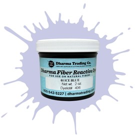 Dharma Fiber Reactive Procion Dye - Profor Tie-Dye & Ice Dye, Vibrant Colors Since 1969 (Ice Blue, 2 oz)