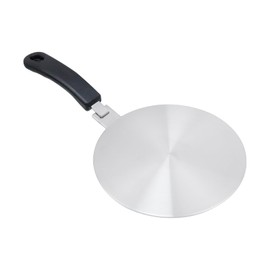 Chinflly Heat Diffuser Plate for Gas Stove,7.9 Inch Stainless Steel Induction Cooktop Adapter Plate with Detachable Bakelite Handle, Protects Pot Cookware Accessories,1 Sets