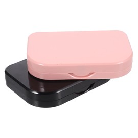 TOVINANNA 3-Piece Eyelash Storage Box Set 3D False Eyelash Organizer Case Portable Makeup Holder for Women for Travel and Home Use