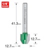 Trend CraftPro Combi Trimmer Router Cutter Bit, 1/4 Inch Shank,