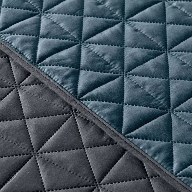 Vianney Edredón Kingsize Cobalto 2 Vistas Azul / Gris Vianney