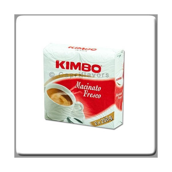 Kimbo Macinato Fresco 8.8 Oz (250g) Brick (Pack of 2)