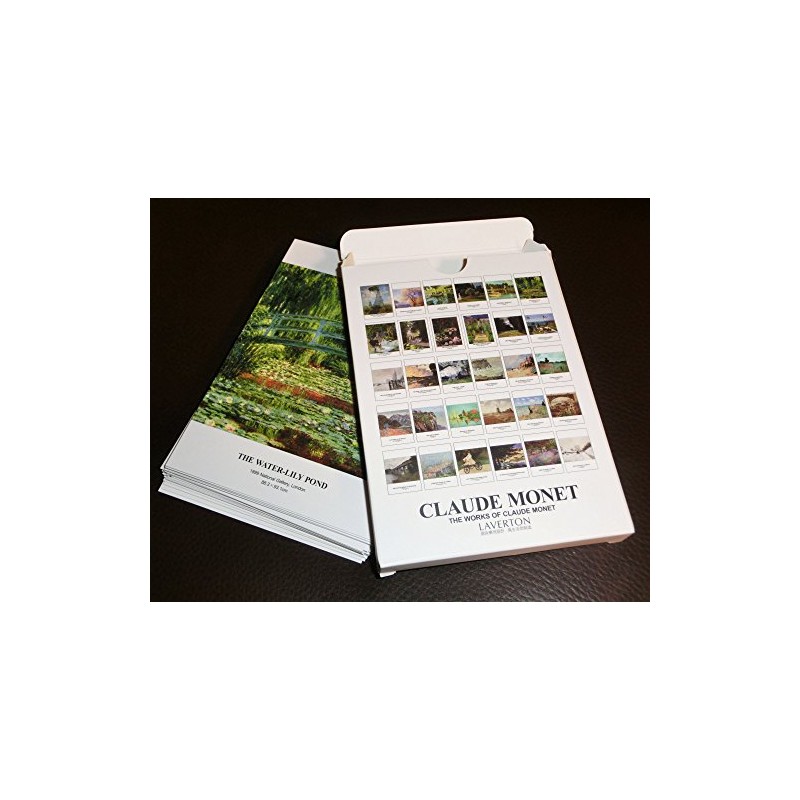 Monet Monet Art Book World Masterpieces Postcard Size 30 Cards
