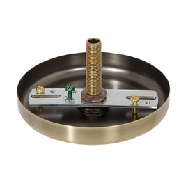 B&P Lamp® Rounded Canopy Kit (Antique Brass)