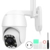 1080P Wifi PTZ Camera 8 Lights Nigh Vision IP66 Waterproof