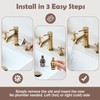 Ceramic Faucet Cartridge Replacement 2-Pack, Compatible with Grohe 45882000 45883000,