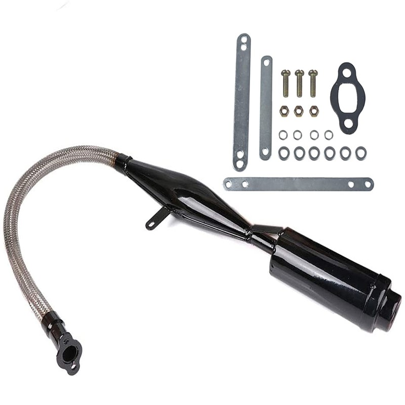 Supermotorparts Flexible Exhaust Muffler Pipe Silencer Chain Tensioner Adjuster Kit