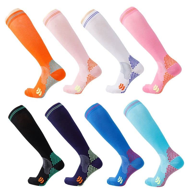 Compression Socks (2 Pair) for Men and Women 20-30 mmHg