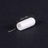 TA-VIGOR 200Pcs Rubber End Caps, 4mm ID Round Flexible Screw