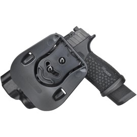 OWB Paddle Holster - Outside The Waistband fits Sig Sauer P365-FUSE with TLR-7 X (Black, Right)