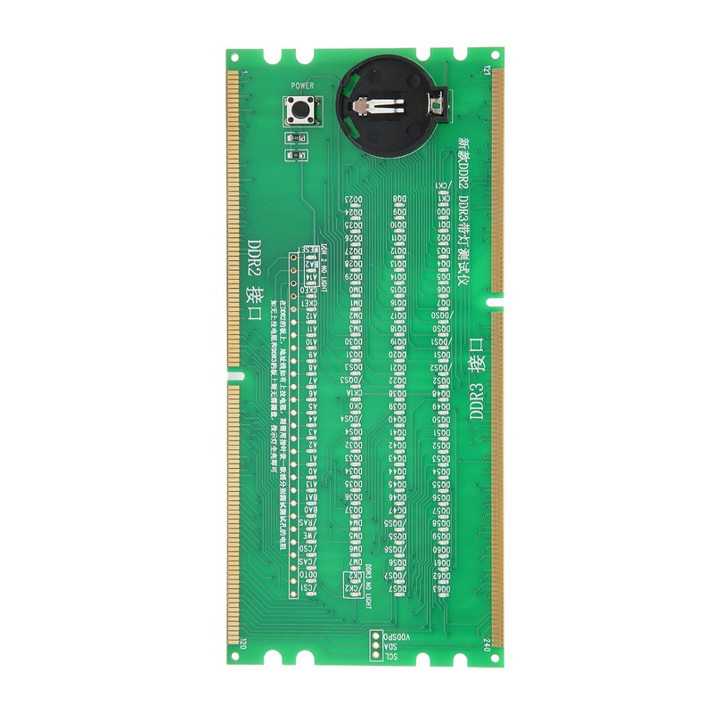 Computer Memory Tester DDR2 DDR3 2 in 1 PCB Material