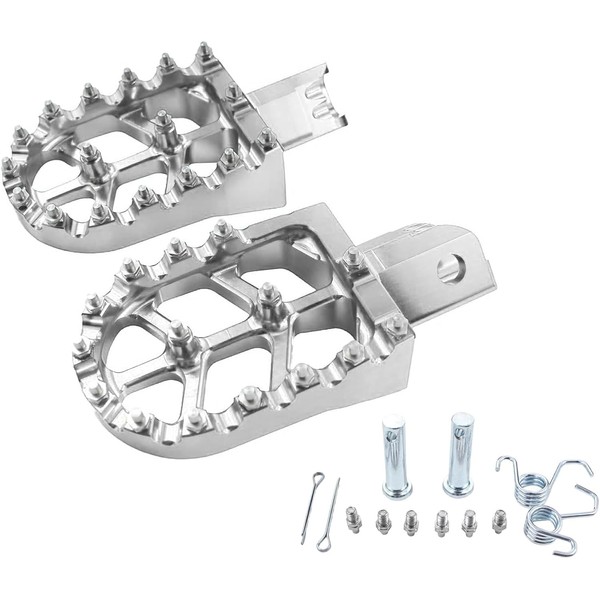 Adsspro Motorcycle CNC Aluminum Foot Pegs Rests Footpegs for CRF50