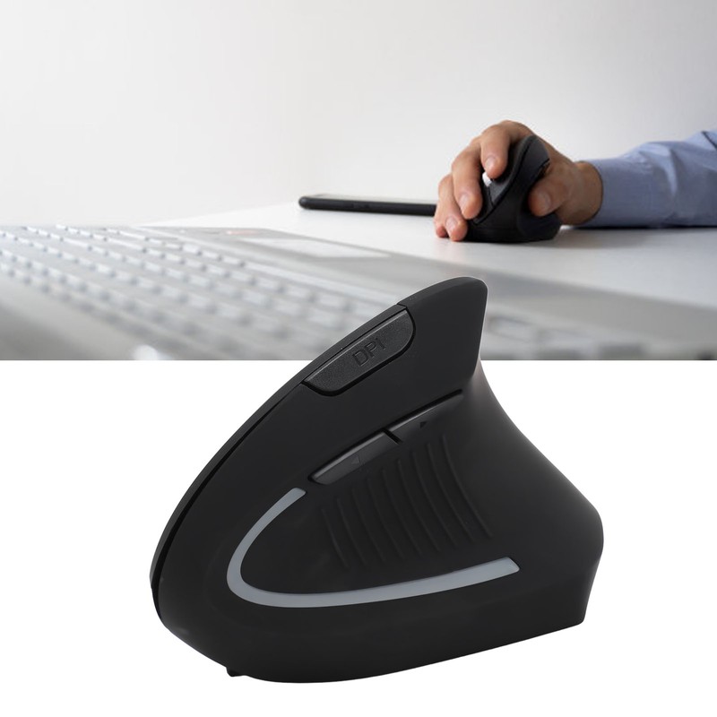 Right Handed Ergonomic Mouse Wireless Vertical Mouse Rechargeable Matte Finish